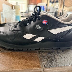 Reebok Black and White Sneakers